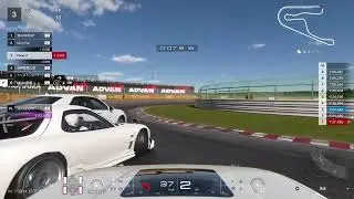 GT7 Tandem Drift (Crown Athlete, RX7, V8 S13)