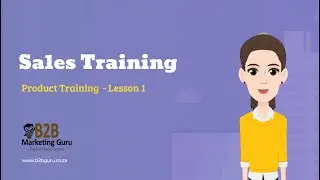 Sales Training   Lesson 1