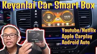 How to install Keyanlai Car Smart Box to watch youtube or Netflix with Carplay capabilities