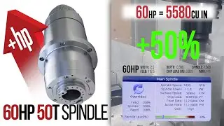 Haas’ New High Performance 50-Taper Spindle - Haas Automation, Inc.