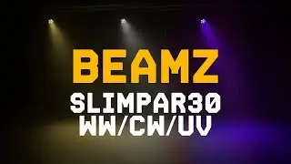 BeamZ SlimPar30 CW/WW/UV - 150.903