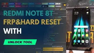 Redmi note 8t hard reset & frp bypass unlock tool ✔️ One Click