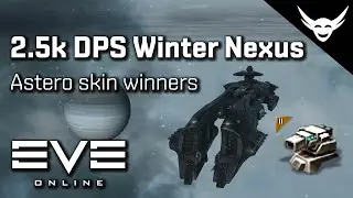 EVE Online - 2.5K dps ship vs Winter Nexus