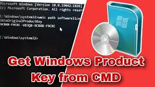 How to find windows product key from cmd prompt