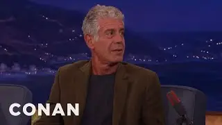 The Saddest Meal Anthony Bourdain Ever Ate | CONAN on TBS