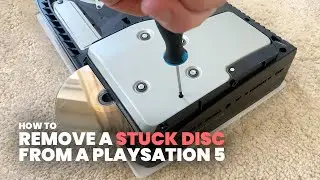Quickly Remove a Stuck Disc from a PlayStation 5