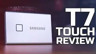 Samsung T7 Touch Review - Fingerprint Secured USB C SSD - TechteamGB