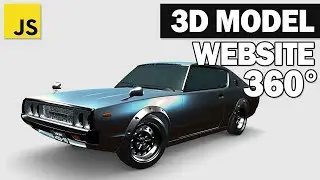 Add 3D Model to WebSite in 5 Minutes - Three.js Tutorial