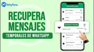 Cómo recuperar mensajes temporales de WhatsApp👇