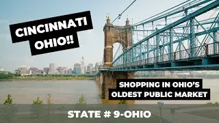 HISTORIC CINCINNATI | Large Family Travel | Findlay Market & Roebling Suspension Bridge