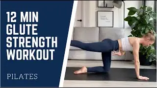 12 min Hip Stability + Glute Strengthening | Interval Pilates | Home workout