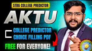 AKTU Choice filling step by step with sandeep sir live Best prefrance order by Sandeep Vishwakarma