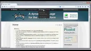 Groovy Tutorial 01 (download + test run the Groovy Eclipse plugin)