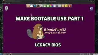 Make bootable USB stick; Part 1