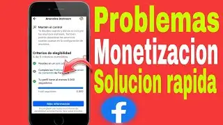 🤫 COMO SOLUCIONAR El PROBLEMA DE LA POLITICA DE MONETIZACIÓN EN FACEBOOK 2024