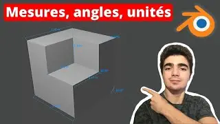 Comment faire des mesures sur blender ?