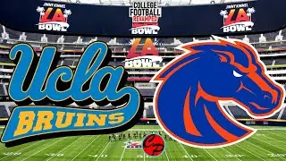 LA Bowl UCLA vs Boise State NCAA Football 14 Revamped (Sim)