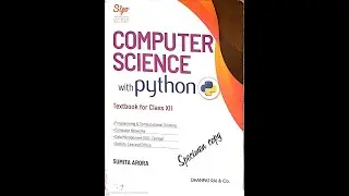 Class12; ch 8; Data Structures in PYTHON; Intro to Data Structures and searching in Linear list; p1