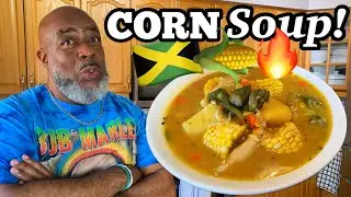 How to make Jamaican CORN SOUP! | Deddy’s Kitchen