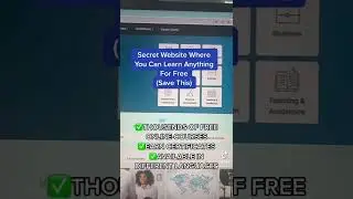 Secret Website Where You Can Learn Anything For Free