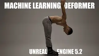 First Look At Unreal Engine 5.2 Machine Learning Deformer