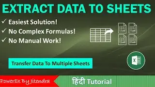 Extract Data to Separate Sheets Effortlessly!