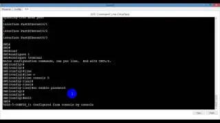 How to Remove Console Password on CISCO Switch