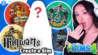 I made Sims inspired by HOGWARTS HOUSES in The Sims 4