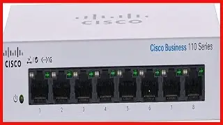 Cisco Business CBS110-8T-D Unmanaged Switch | 8 Port GE | Desktop | Ext PS | Limited Lifetime