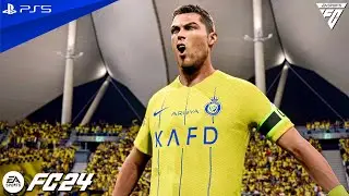 FC 24 - Al Hilal vs. Al Nassr - Saudi Pro League 23/24 Ft. Cristiano Ronaldo | PS5™ [4K60]