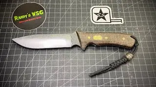 First Impressions: Custom Fixed Blade Made, From A File