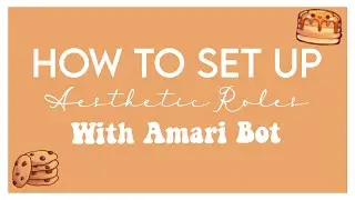 How to Set Up Aesthetic Leveling With Amari Bot | Discord Tutorial