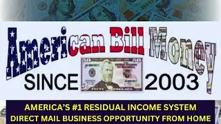 Flood Your Mailbox With Weekly Paychecks Joining American Bill Money Income System| Work From Home