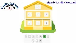 Barashada Xisabta (Fasalka1AAD) Casharka 6aad: 2022