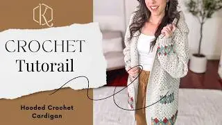 Gemstone Granny Crochet Cardigan Tutorial