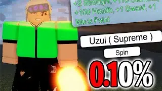 Spending 20,000 Robux To Get 0.1% UZUI Clan and Becoming Tengen In Project Slayers...