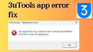 Whenever open 3uTools 