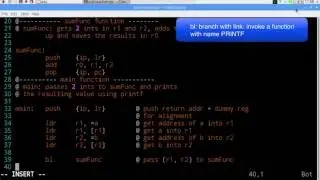 Raspberry Pi Assembly Programming: intro to functions