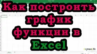 Excel: как построить график функции или диаграмму в Эксель