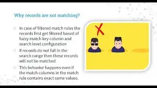 Informatica MDM - What are the Limitations of Filtered Match