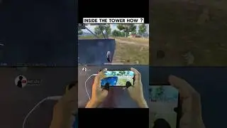 Bgmi Pubg Mobile Inside The tower tricks #shorts