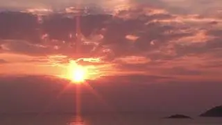 видео фон восход-закат-погода-небо-облака   Sunrise