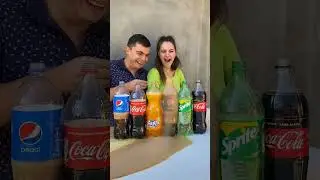 PEPSI VS Coca-Cola VS Sprite VS Fanta