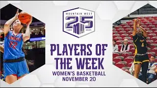 MW Women’s Basketball Players of the Week – 11/20/23