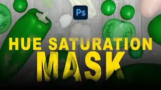 Hue Saturation Mask Selection In PHOTOSHOP