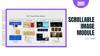 Scrollable Image Module for Divi | Divi Sumo