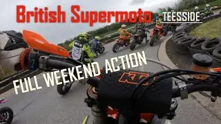 British supermoto | Teesside round 2 | vlog