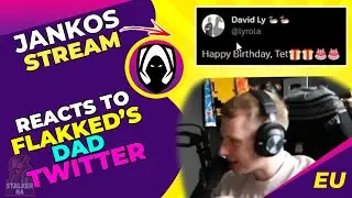 Jankos Reacts to FLAKKED DAD Twitter 👀