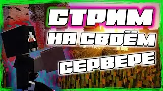 СТРИМ МАЙНКРАФТ 1.18.1 / Выживание на СВОЁМ сервере / ┐(～`;)┌