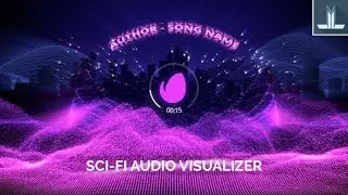 Wavy Audio React Spectrum Music Visualizer | After Effects Template